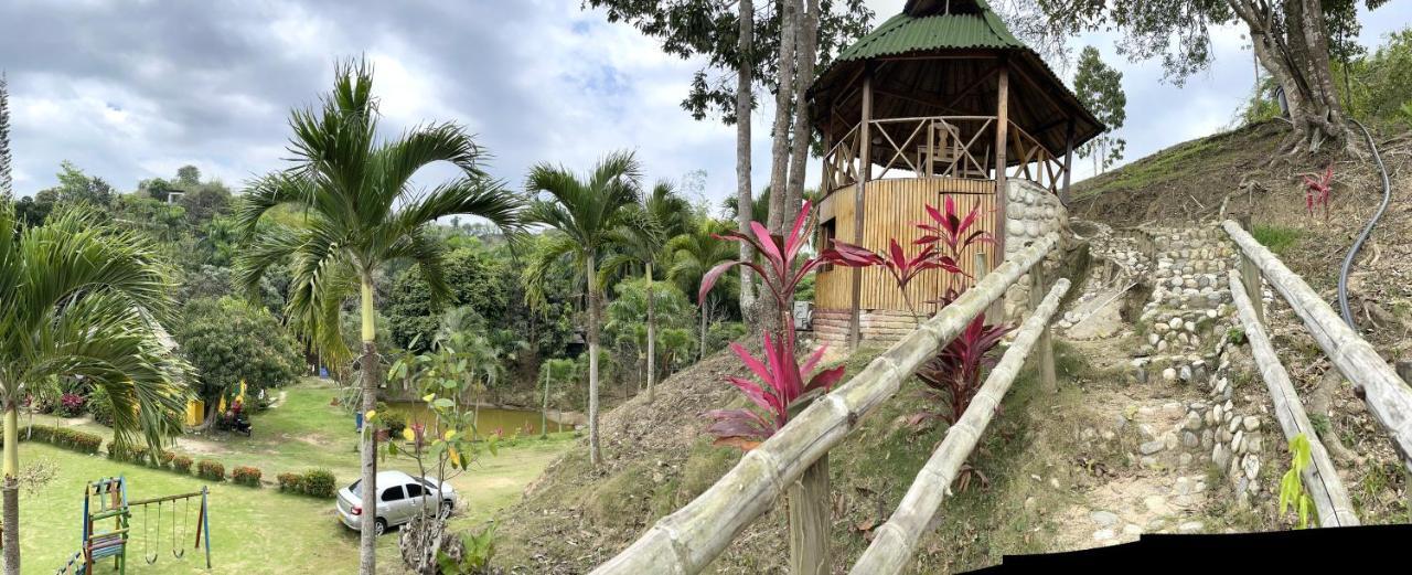 Ecohostal Palmares Del Rio Guachaca Екстер'єр фото